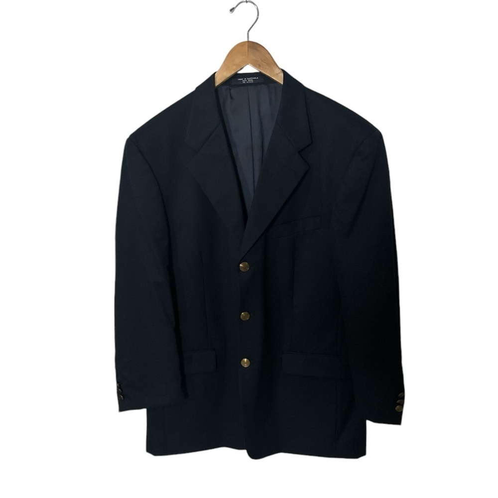 Jones New York Navy Blue Blazer Jacket Like New sz 42R